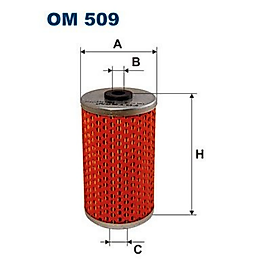 FILTRON OM509  YAG FILTRESI >MERCEDES > 190 (W201) 2.0 (83>) M 102924
