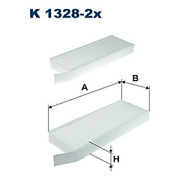 FILTRON K13282X  POLEN FILTRESI > PEUGEOT >308 II-III - 508 II DS4 DS9