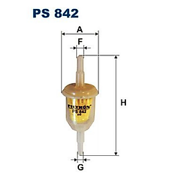 FILTRON PS842  JETRONIK FILTRE > UNO > 1.1 1.3 104 205 1.1 1.4 605 2.0 (90>)