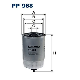 FILTRON PP968  YAKIT FILTRESI > FIAT > BRAVO - DOBLO - STILO - MAREA