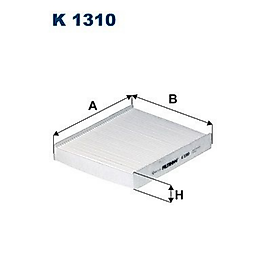 FILTRON K1310  POLEN FILTRESI >TOYOTA>-ALPHARD-C-HR -CAMRY-COROLLA -HIACE VI -HILUX VII -PRIUS-RAV 4 V -YARIS