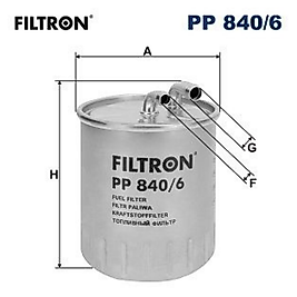 FILTRON PP8406   YAKIT FILTRESI MERCEDES 300 C 30 CRD 05- EXL