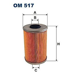 FILTRON OM517  YAG FILTRESI > BMW> 5 (E12) 525 (76>) M30 B25 (256VA)