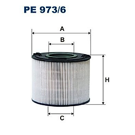 FILTRON PE9736   YAKIT FILTRESI (102X44X85) VOLKSWAGEN TOUAREG 30 V6 TDI 04- BKS