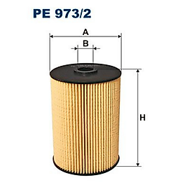 FILTRON PE9732   YAKIT FILTRESI (83X18X115) VOLKSWAGEN GOLF V 19 TDI 03- BKC