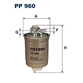 FILTRON PP960  YAKIT FILTRESI > VW > CADDY II -  POLO 1.9 TDI
