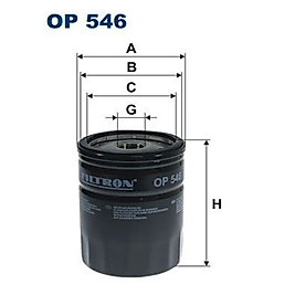 FILTRON OP546  YAG FILTRESI >FORD >ESCORT IV VI (88-00)