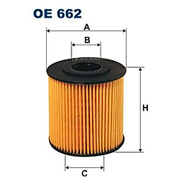 FILTRON OE662  YAG FILTRESI >VOLVO >S40 I S60 I S70 S80 I S80 II V40 V70 I V70 II XC70 I XC90 I 2.0T 2.4 2.4T 2.0 1.8